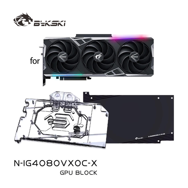 Rtx 4080 Water Cooling Block - Bykski N-IG4080VXOC-X bloque de agua para